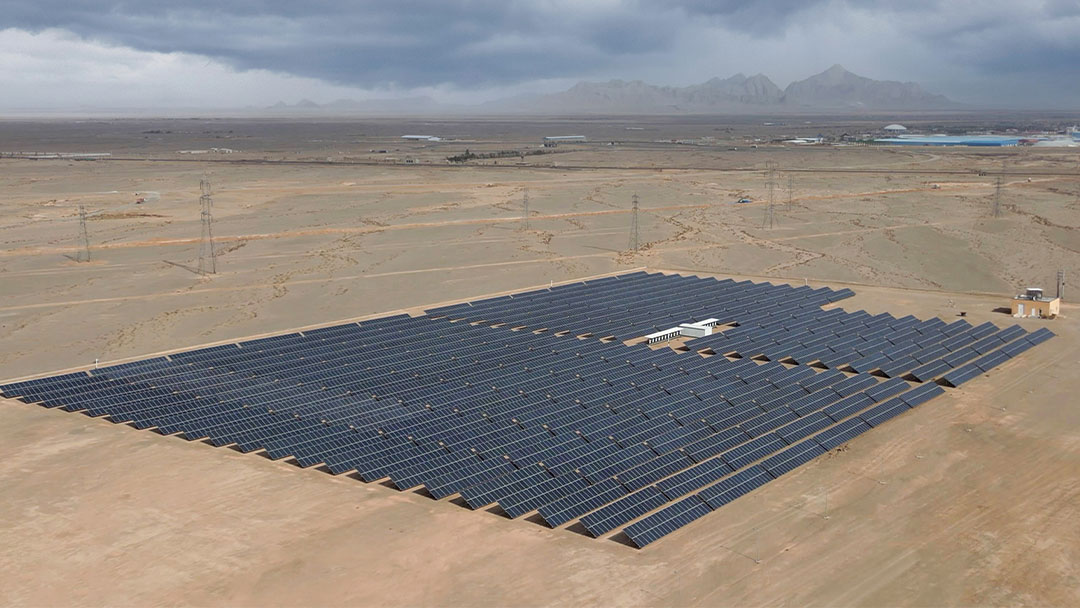 نیروگاه خورشیدی 3 مگاواتی اردکان یزد - اجرا شده توسط شرکت شیدسان