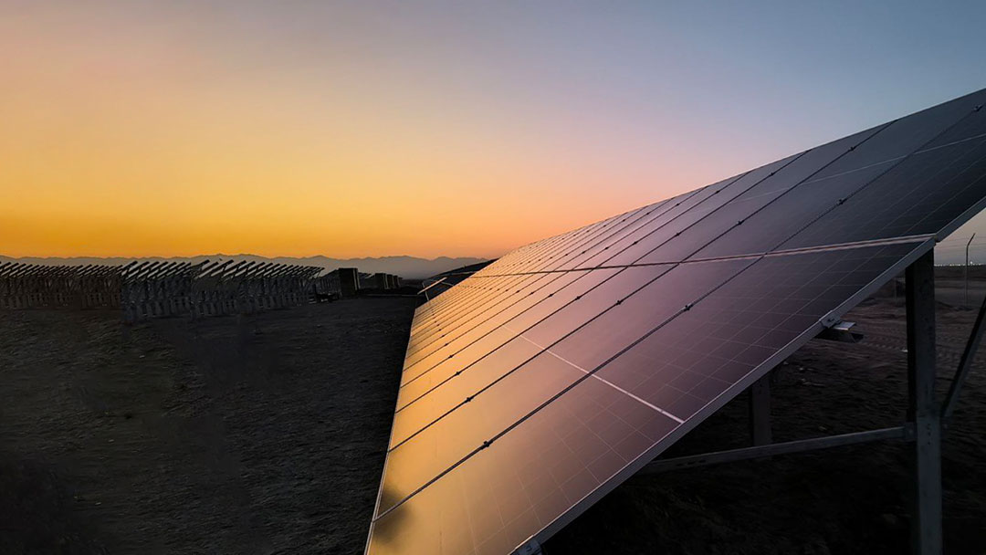 نیروگاه خورشیدی 5 مگاواتی کرمان باتری