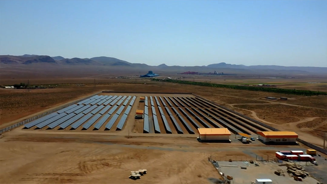 نیروگاه خورشیدی 5 مگاواتی زاگرس کوثر